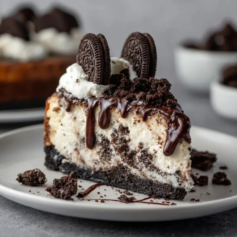 Oreo Cookies and Cream Cheesecake