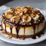 Peanut Butter Banana Cheesecake