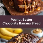Peanut Butter Chocolate Banana Bread