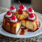 Pineapple Upside Down Cheesecake