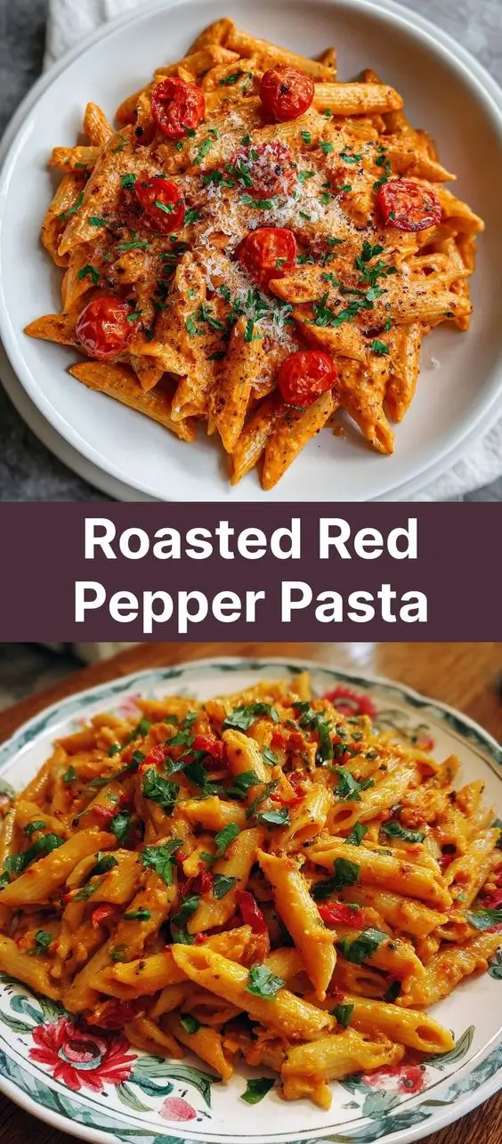 Roasted Red Pepper Pasta