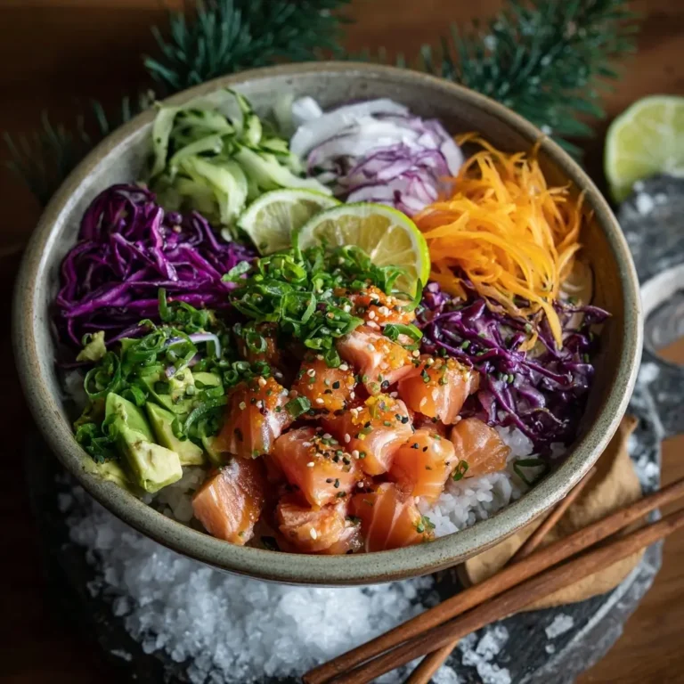 Salmon Poke Bowls