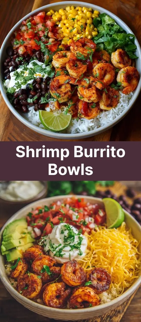 Shrimp Burrito Bowls