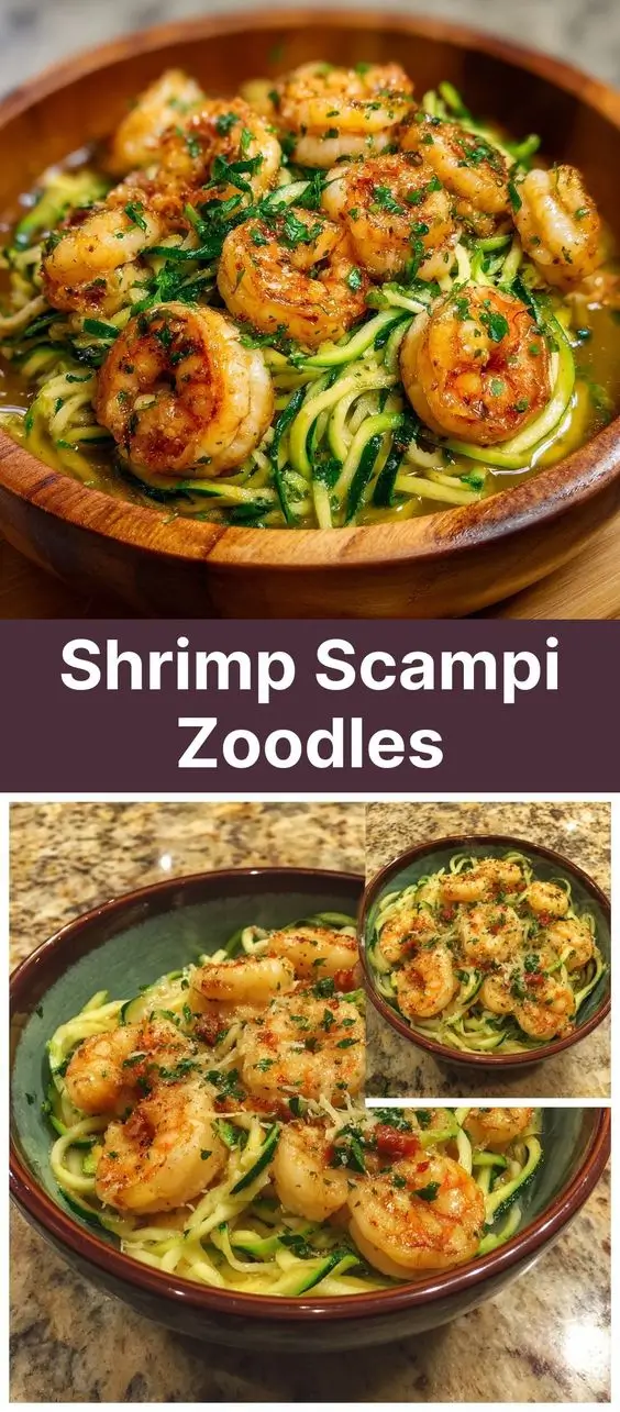 Shrimp Scampi Zoodles