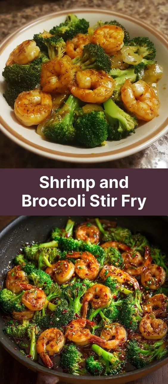 Shrimp and Broccoli Stir Fry