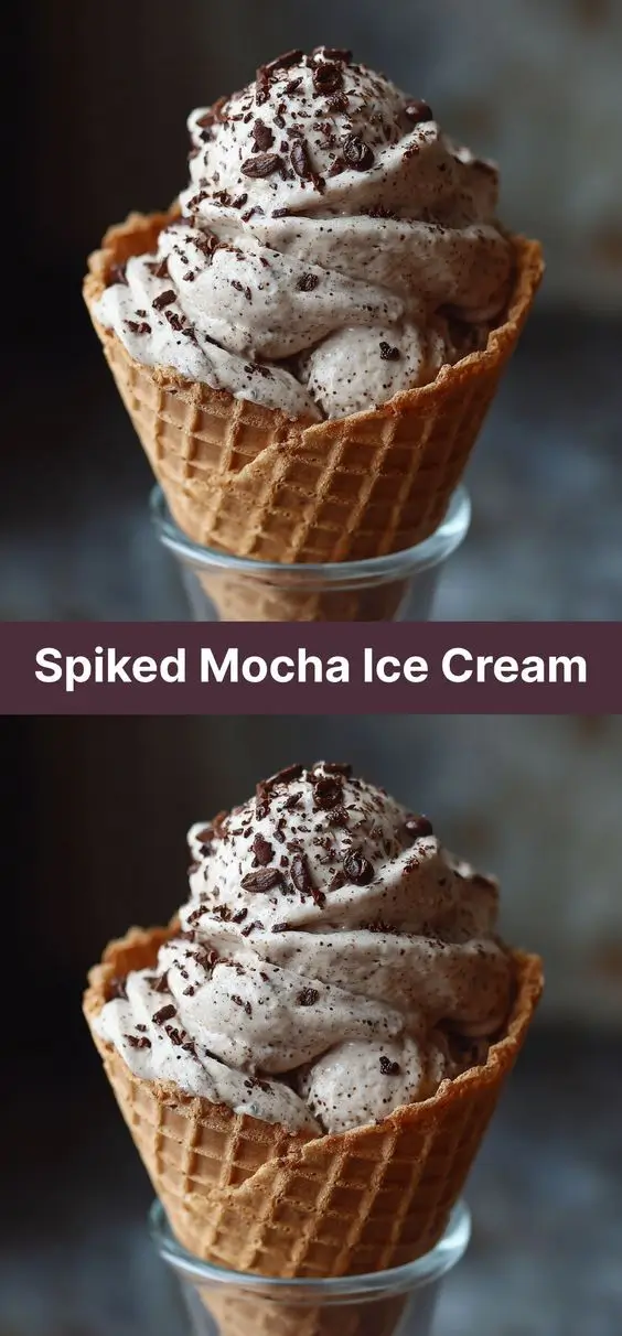 Spiked Mocha Ice Cream