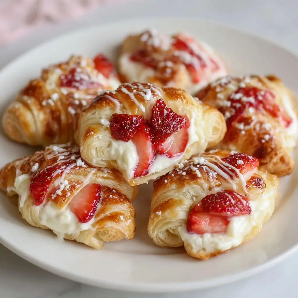 Strawberry Cream Cheese Danish Bites