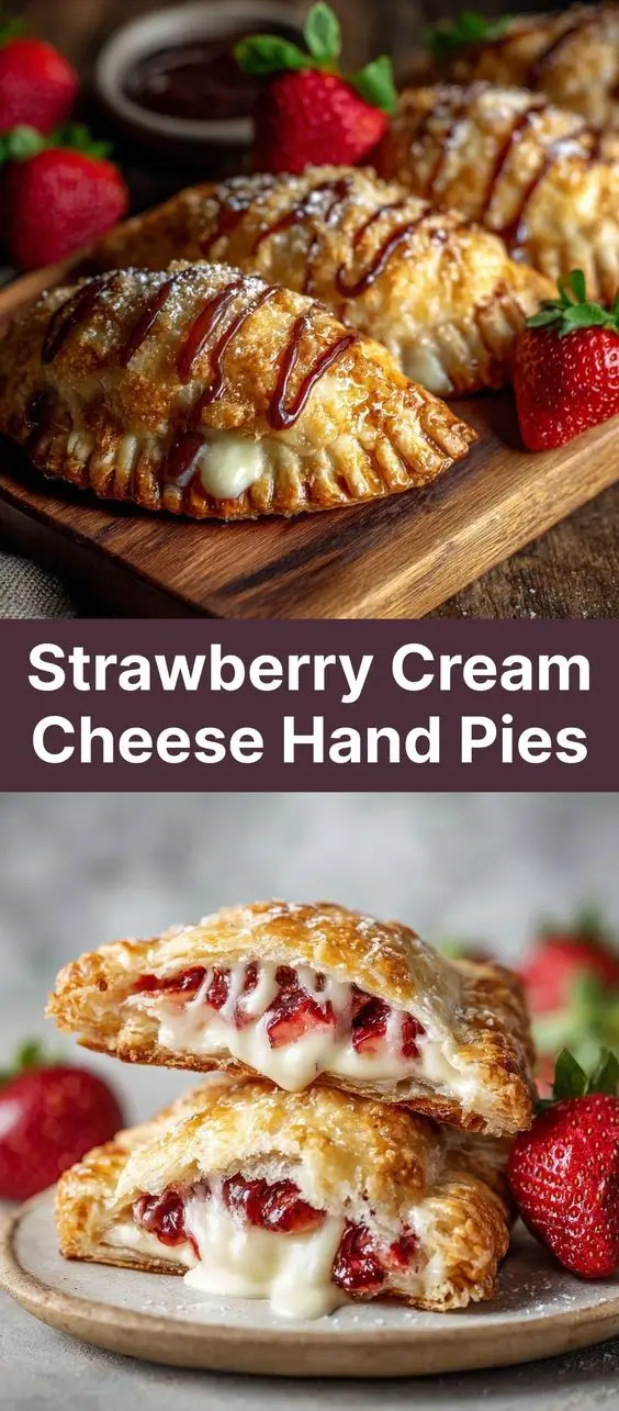 Strawberry Cream Cheese Hand Pies