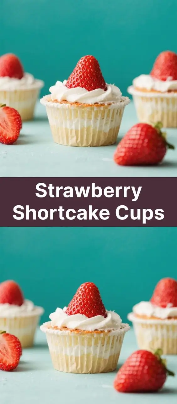 Strawberry Shortcake Cups