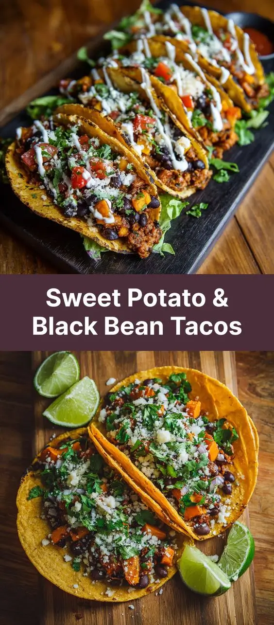 Sweet Potato & Black Bean Tacos