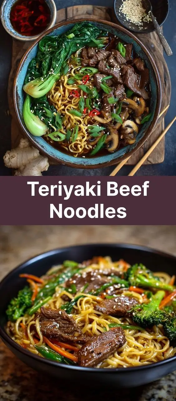 Teriyaki Beef Noodles