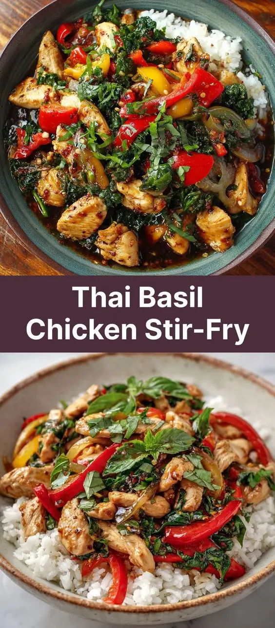 Thai Basil Chicken Stir-Fry