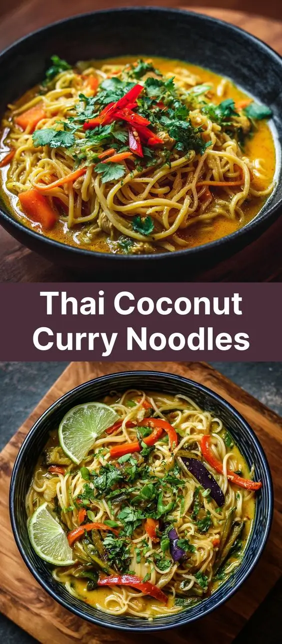 Thai Coconut Curry Noodles