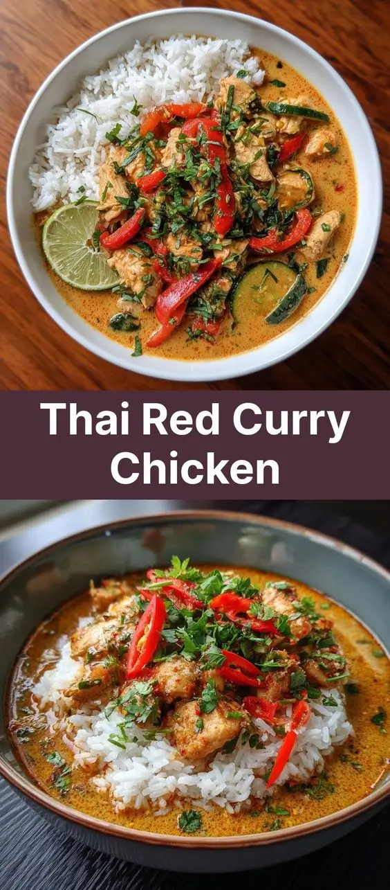Thai Red Curry Chicken