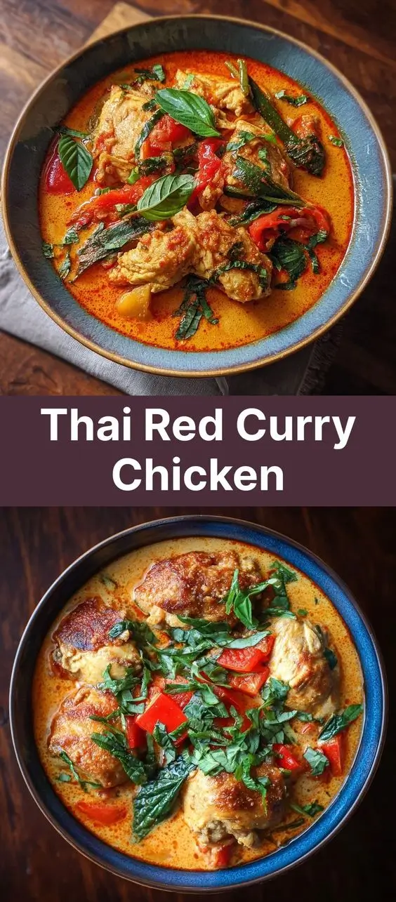 Thai Red Curry Chicken