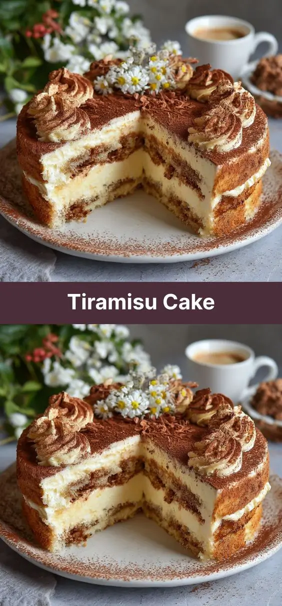 Tiramisu Cake