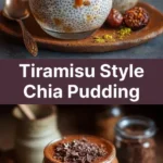 Tiramisu Style Chia Pudding
