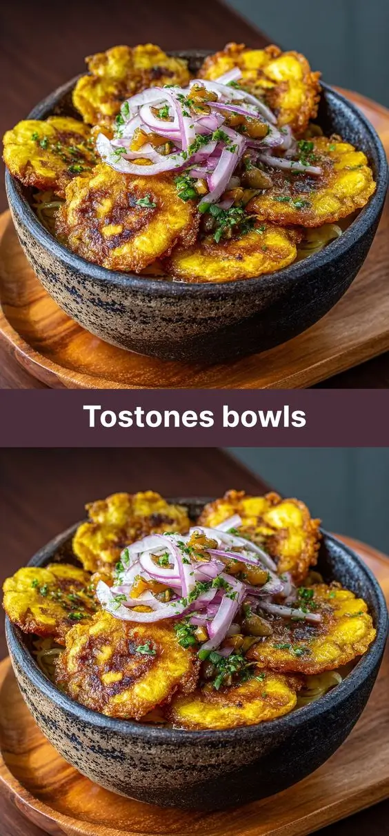 Tostones bowls