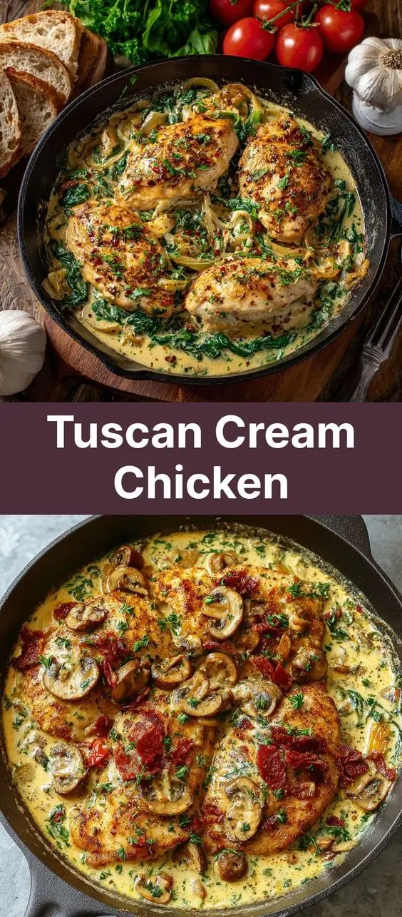 Tuscan Cream Chicken