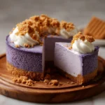 Ube Purple Yam Cheesecake