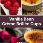Vanilla Bean Crème Brûlée Cups