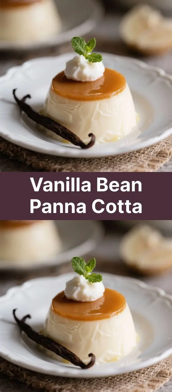 Vanilla Bean Panna Cotta