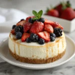 Vanilla Greek Yogurt Cheesecake