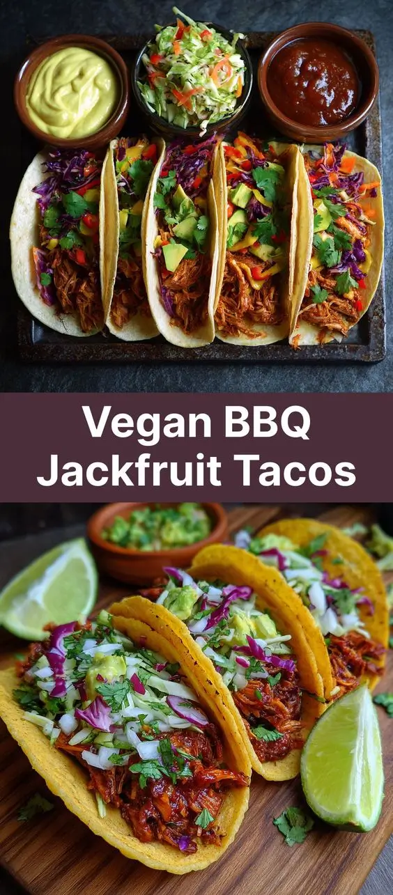 Vegan BBQ Jackfruit Tacos