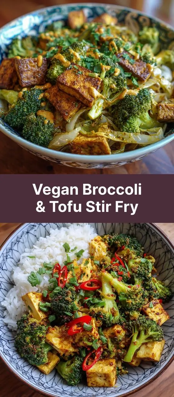 Vegan Broccoli & Tofu Stir Fry