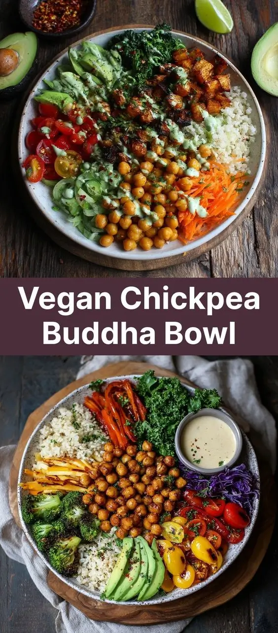 Vegan Chickpea Buddha Bowl