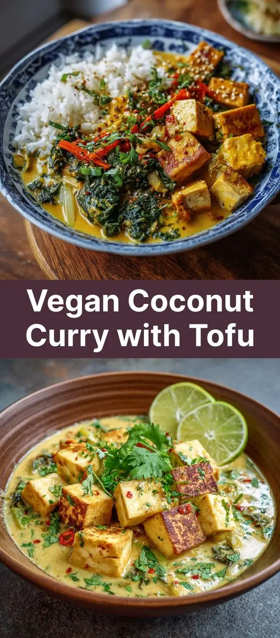 Vegan Coconut Curry with Tofu