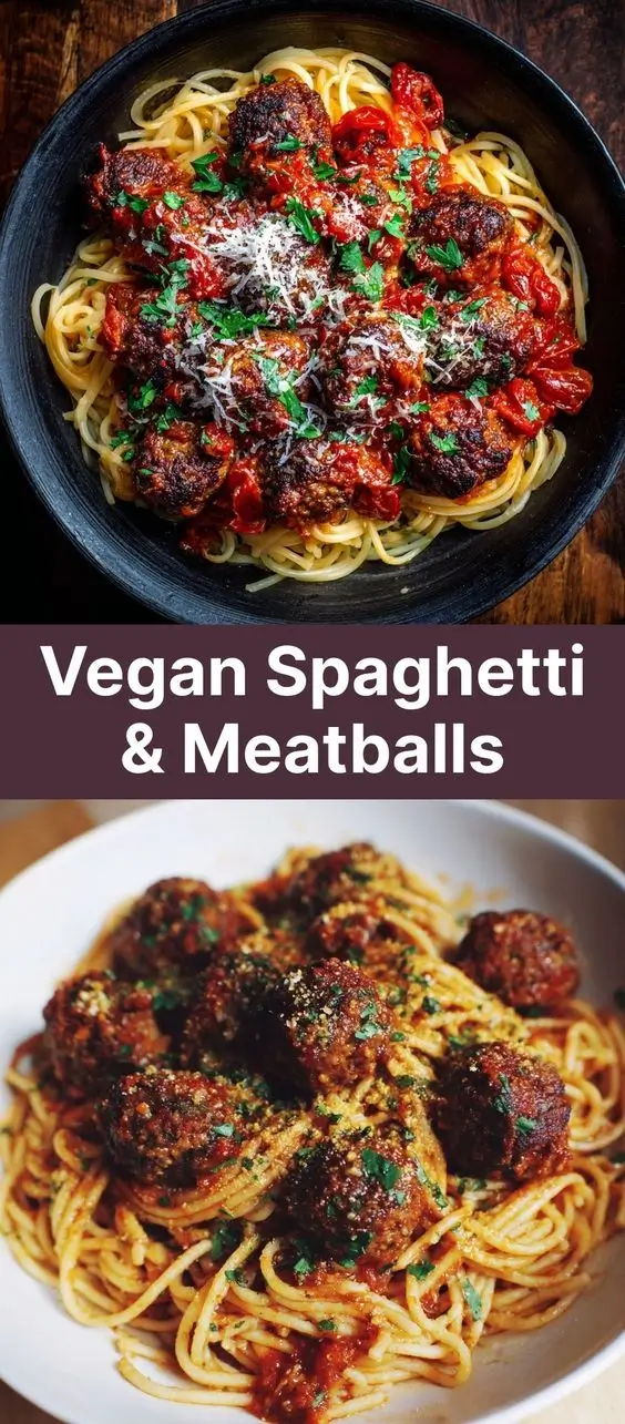 Vegan Spaghetti & Meatballs