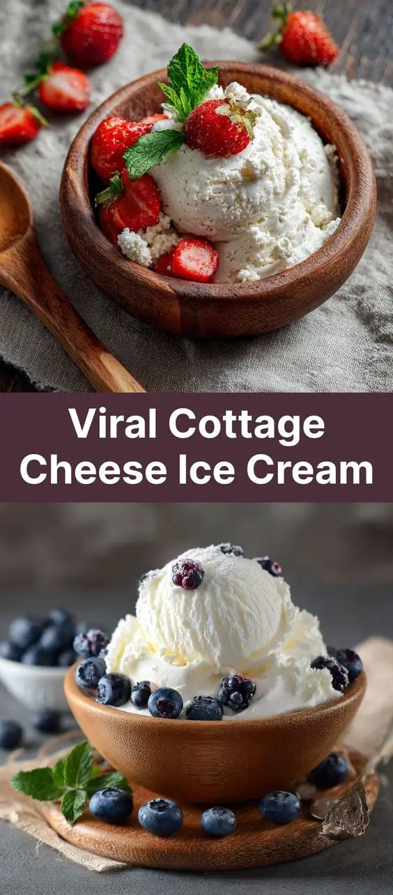 Viral Cottage Cheese Ice Cream