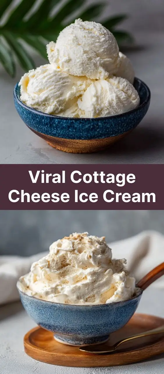 Viral Cottage Cheese Ice Cream
