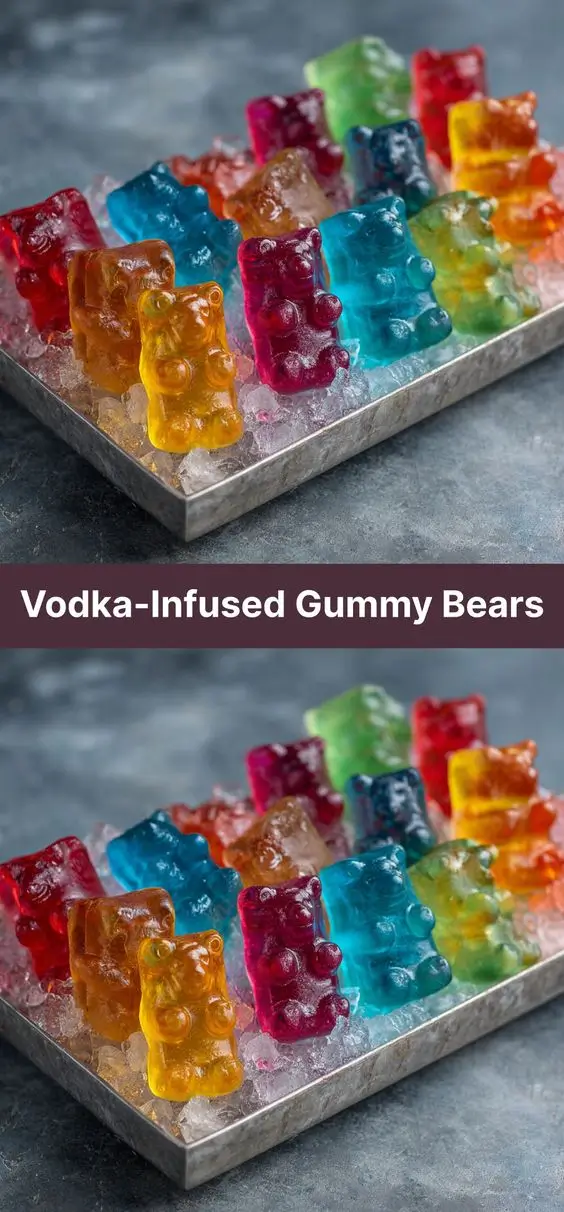 Vodka-Infused Gummy Bears