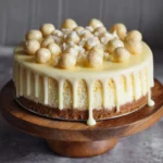 White Chocolate Macadamia Cheesecake