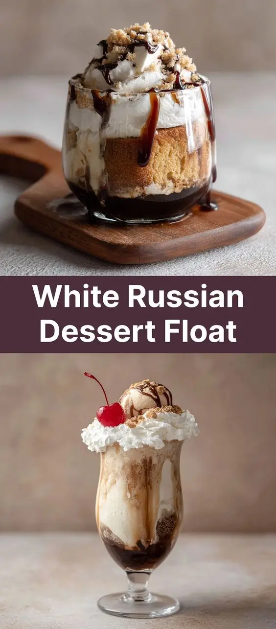 White Russian Dessert Float