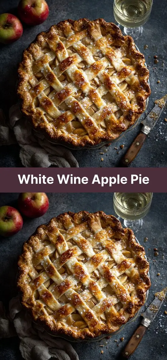 White Wine Apple Pie