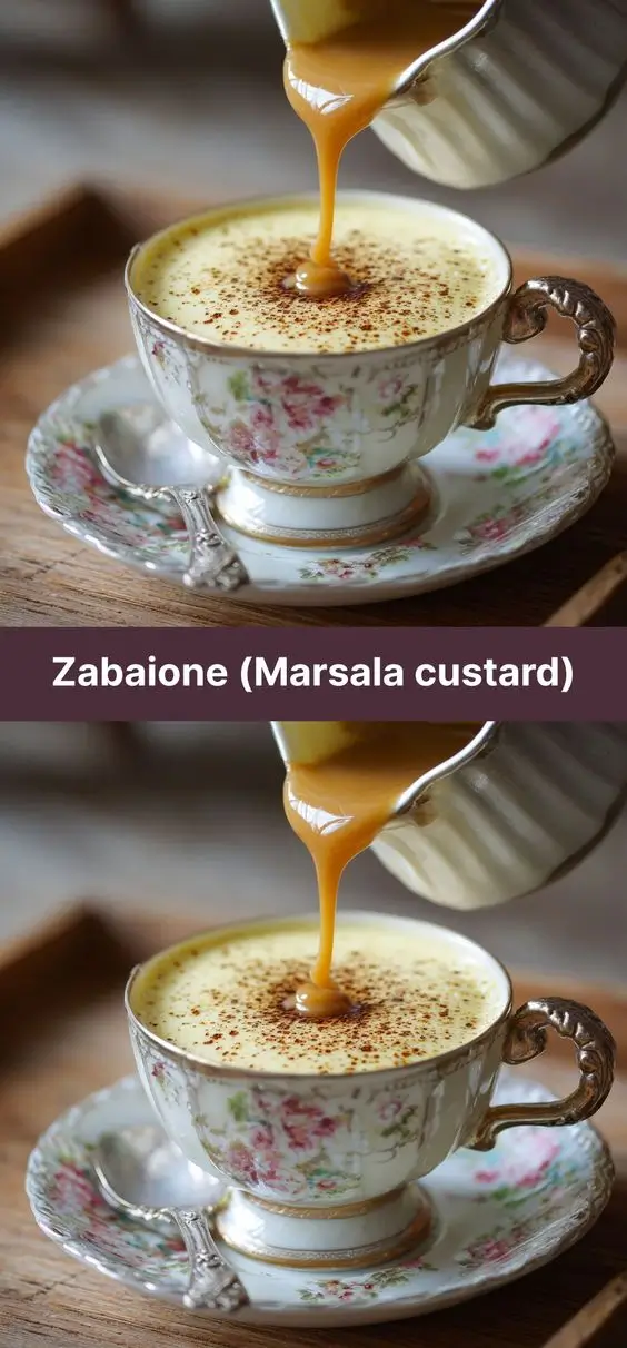 Zabaione (Marsala custard)