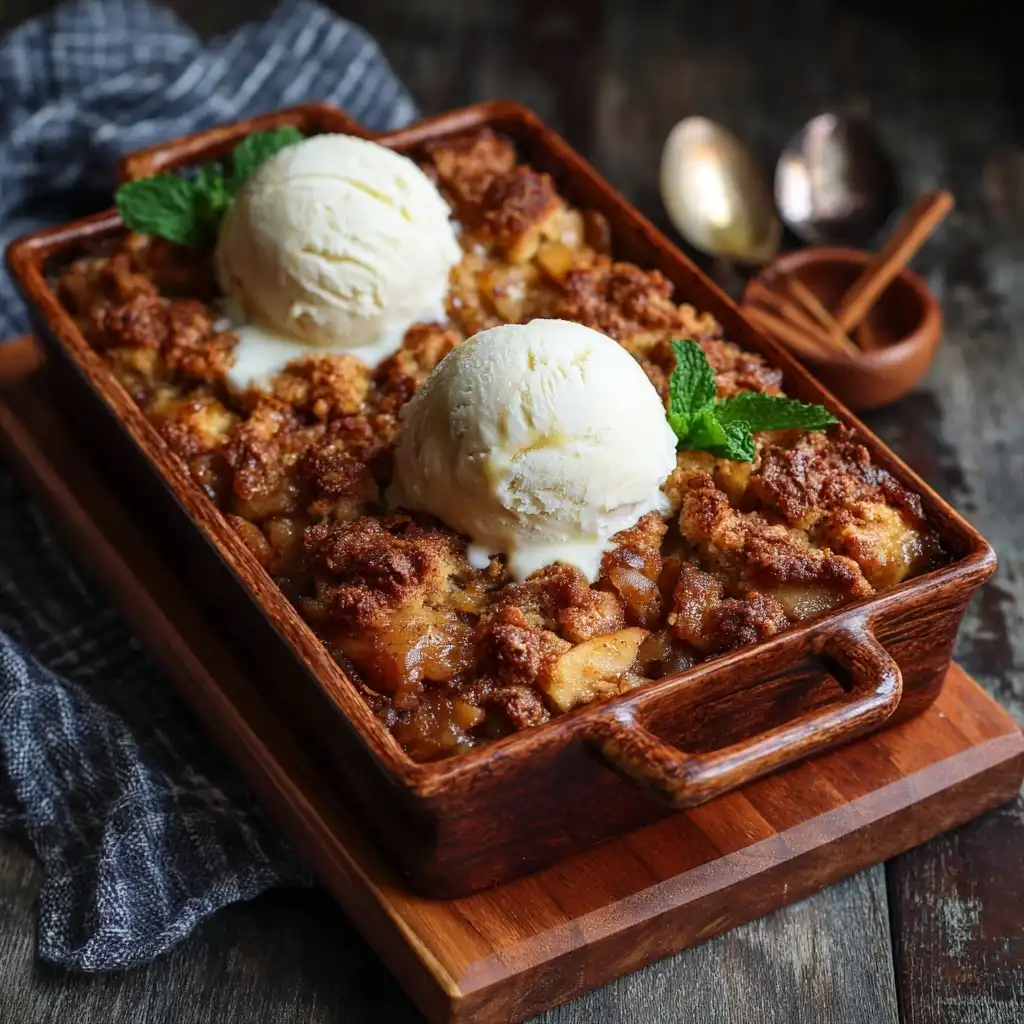 Apple Cinnamon Cobbler