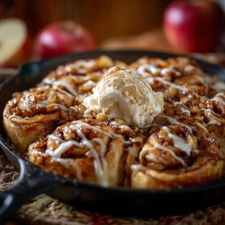 Apple Cinnamon Roll Cobbler