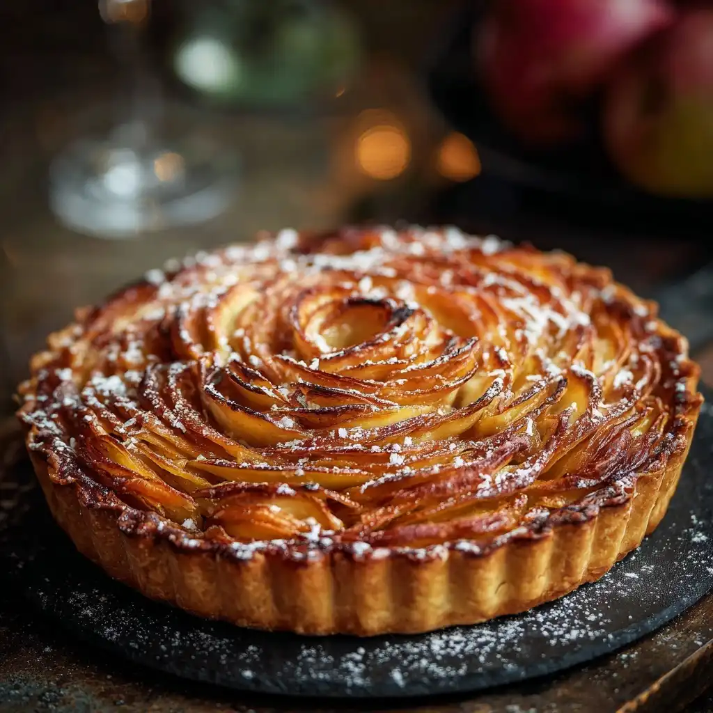 Apple Rose Tart