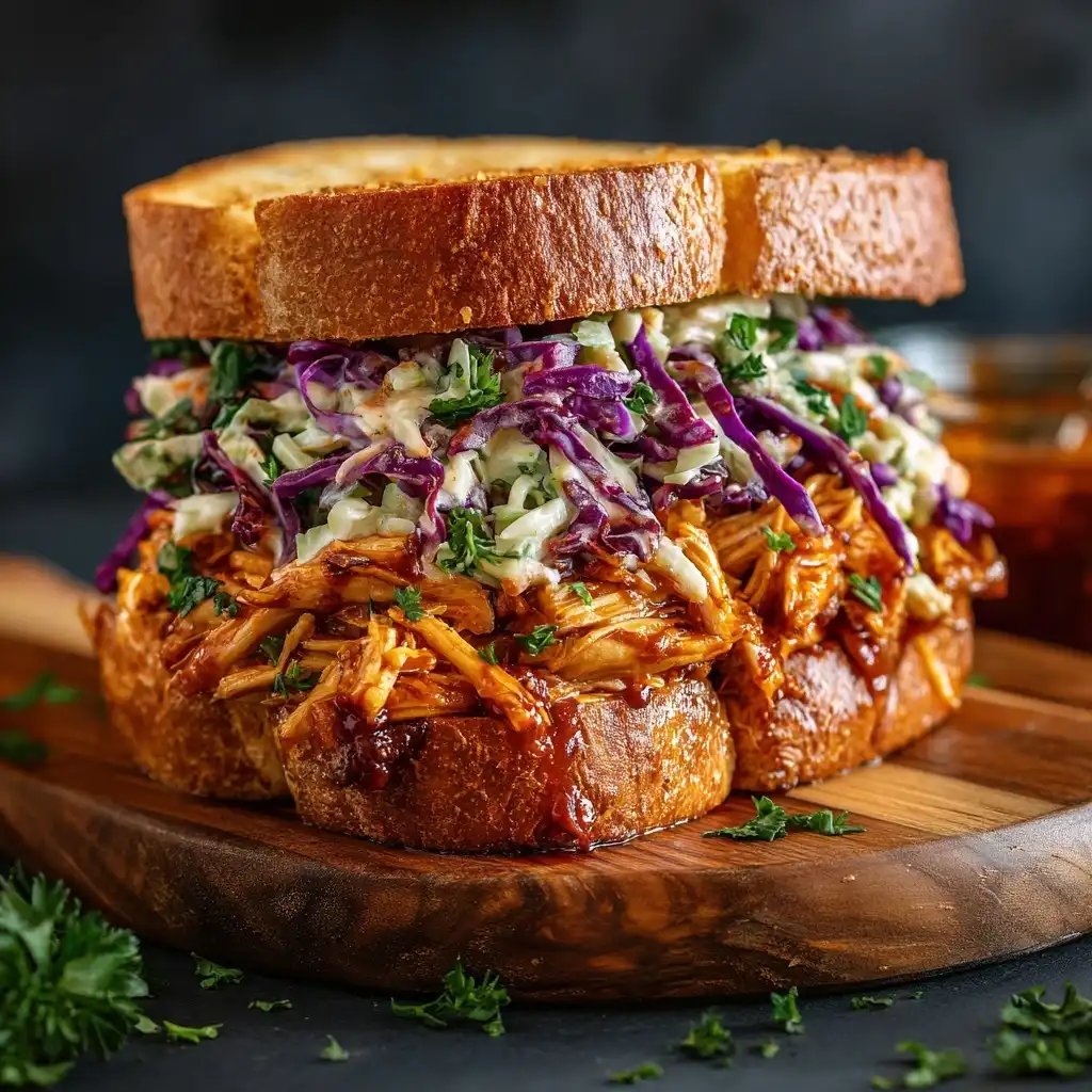 BBQ Jackfruit Sandwich