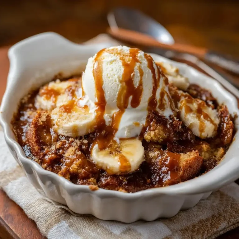 Banana Bread Cobbler