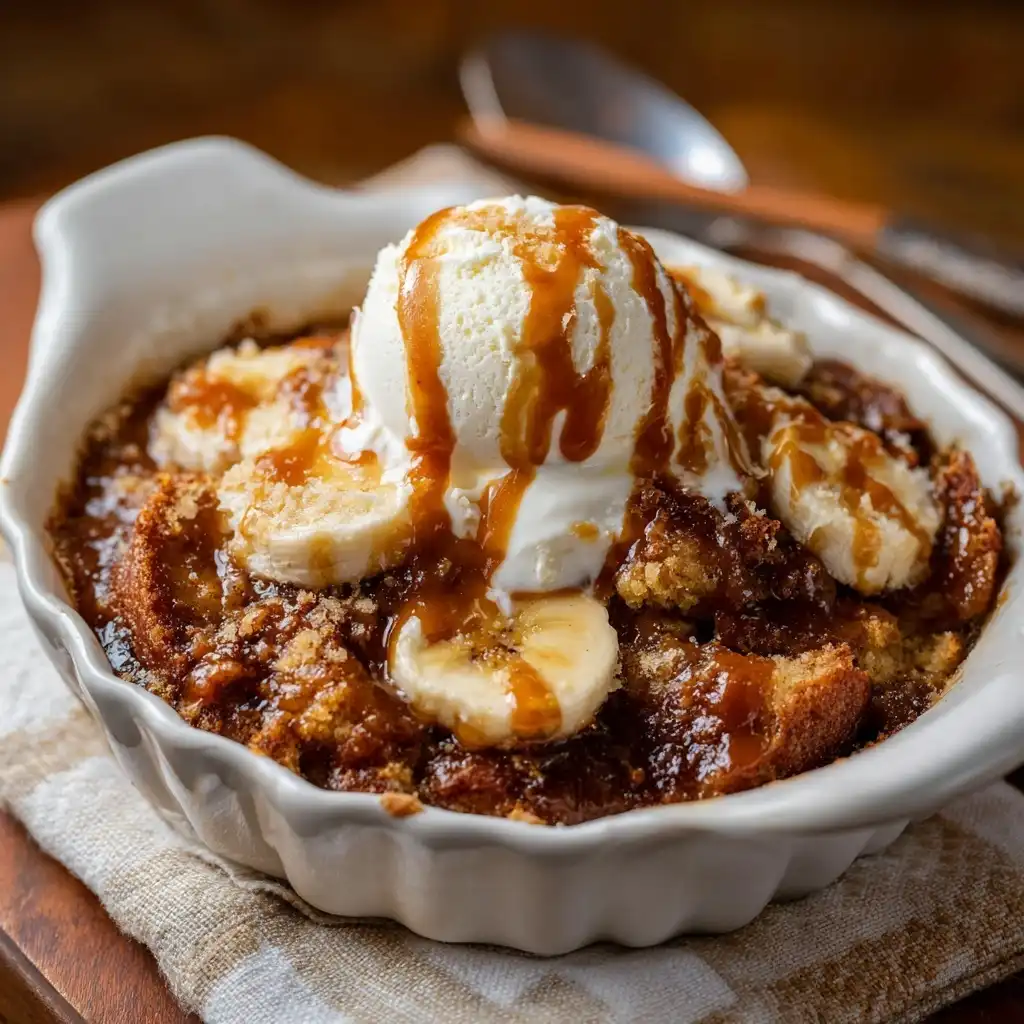 Banana Bread Cobbler
