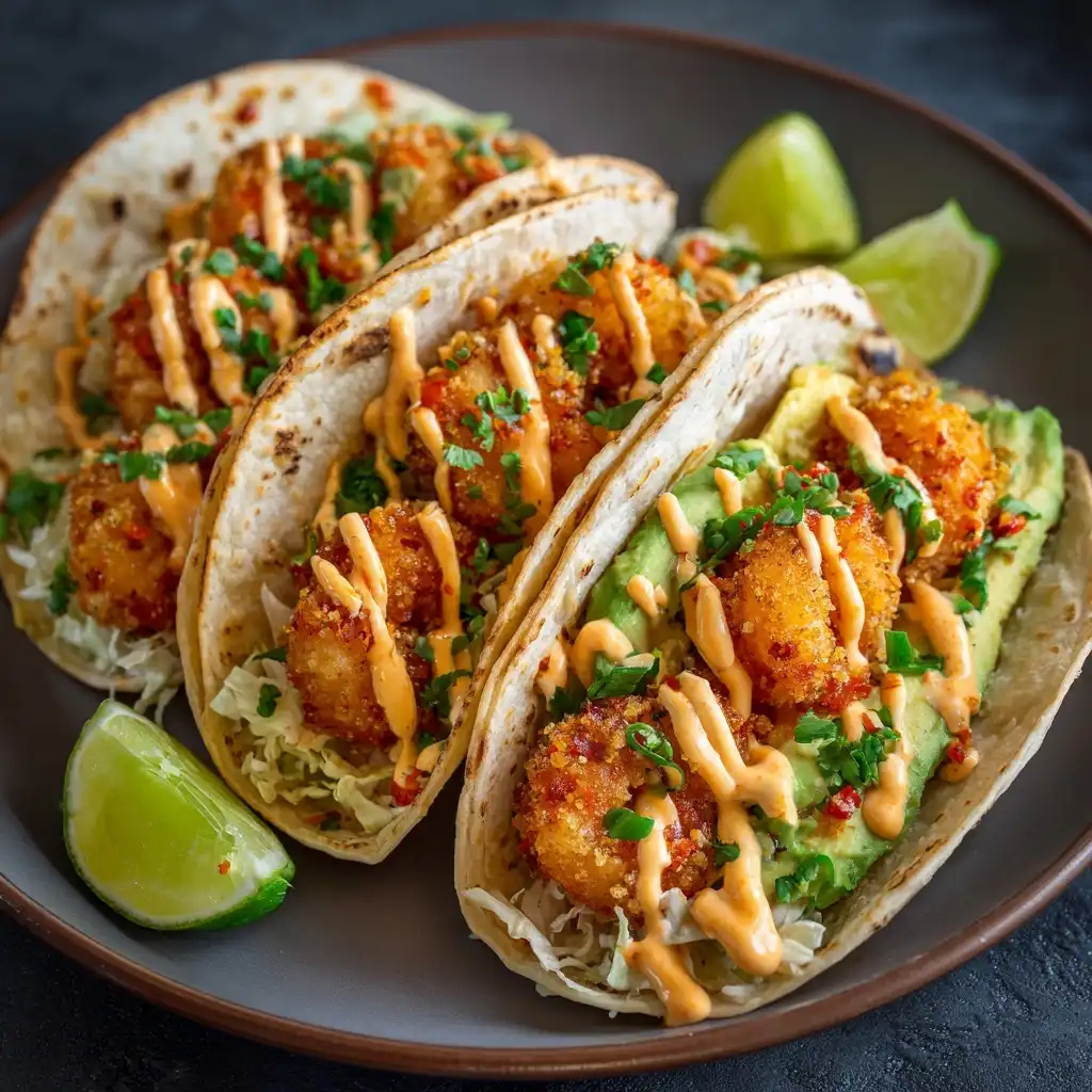 Bang Bang Shrimp Tacos