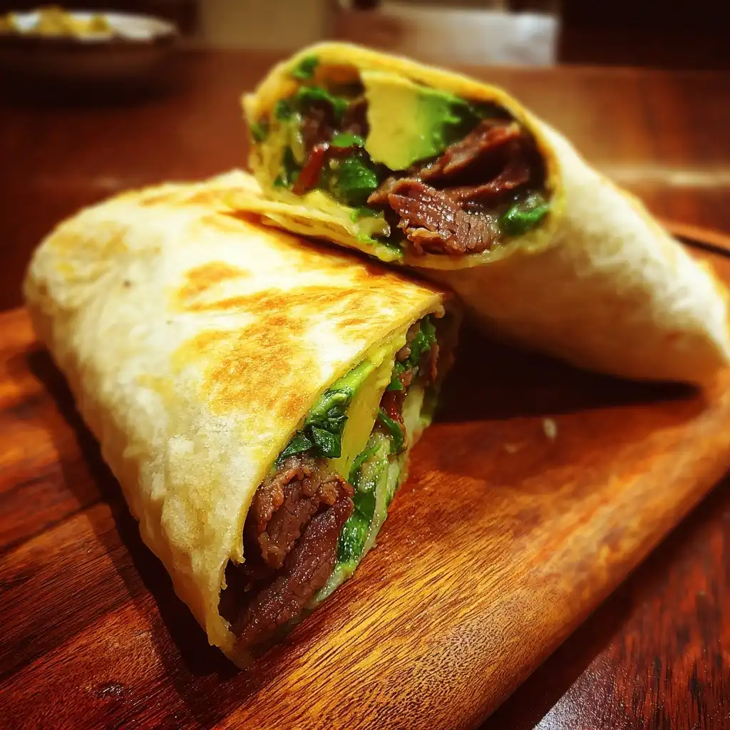 Beef Avocado Wrap
