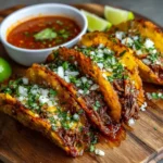 Birria Style Beef Tacos