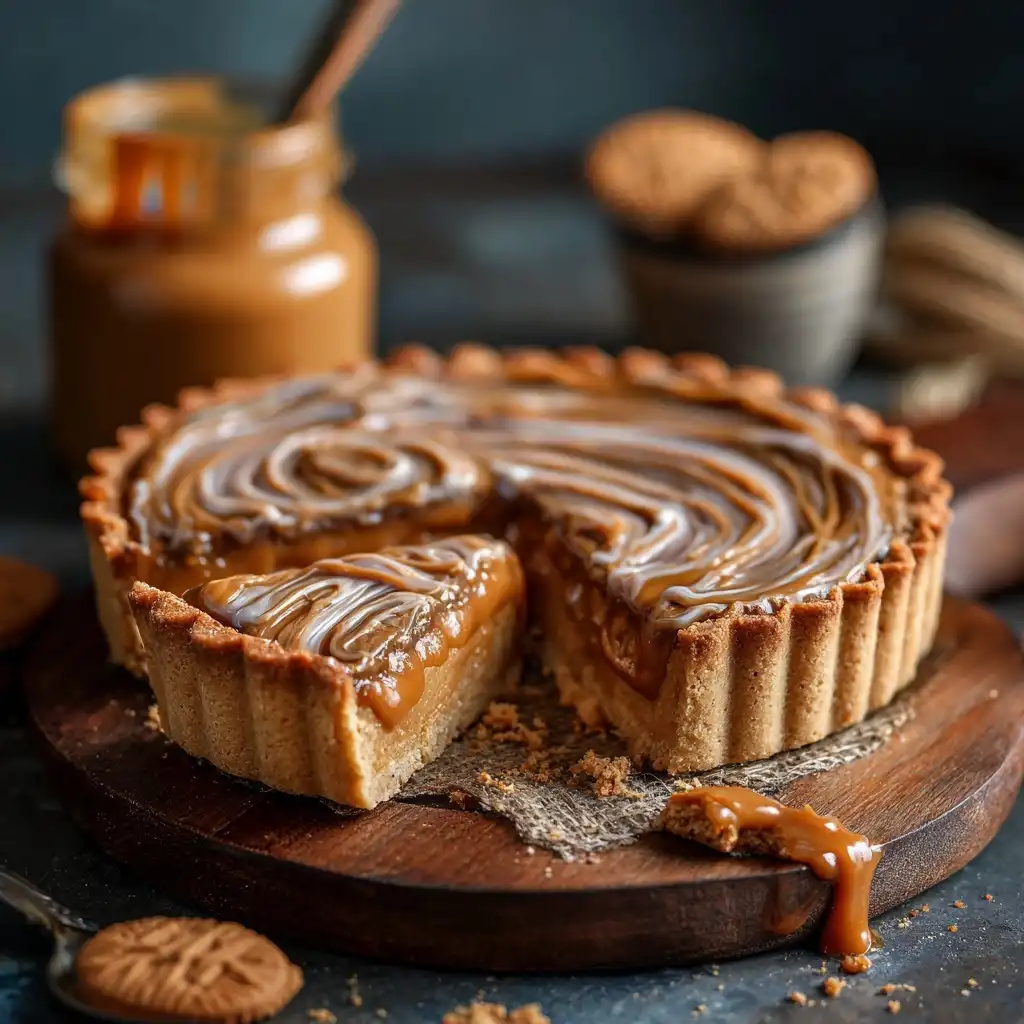 Biscoff Cookie Butter Tart