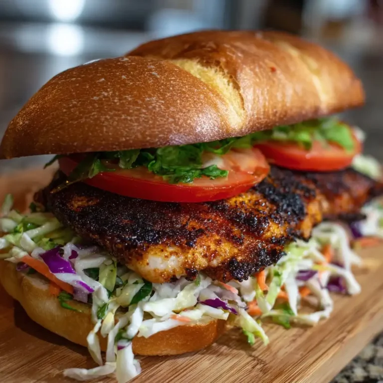 Blackened Fish Sandwich